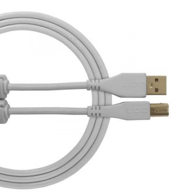 Аудиокабель UDG Ultimate Audio Cable USB 2.0 A-B White Straight 1m (U95001WT)